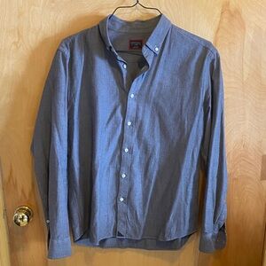 Van Heusen Men's Charcoal Button-Down Shirt